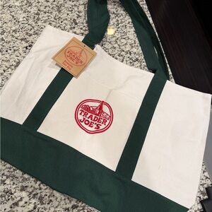 Trader Joe's Canvas Large Tote Bag